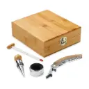 Conjunto Vinho Bambu CABERNET