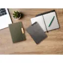 Caderno em tecido A5 14x21 cm 