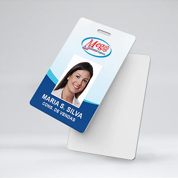 Crachá em PVC 4x0