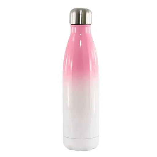 Garrafa Térmica Bicolor com Parede Dupla - 500ml